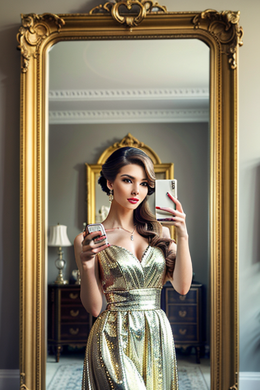 aesthetic mirror selfie girl quotes