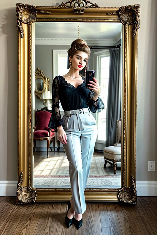 aesthetic mirror selfie girl quotes